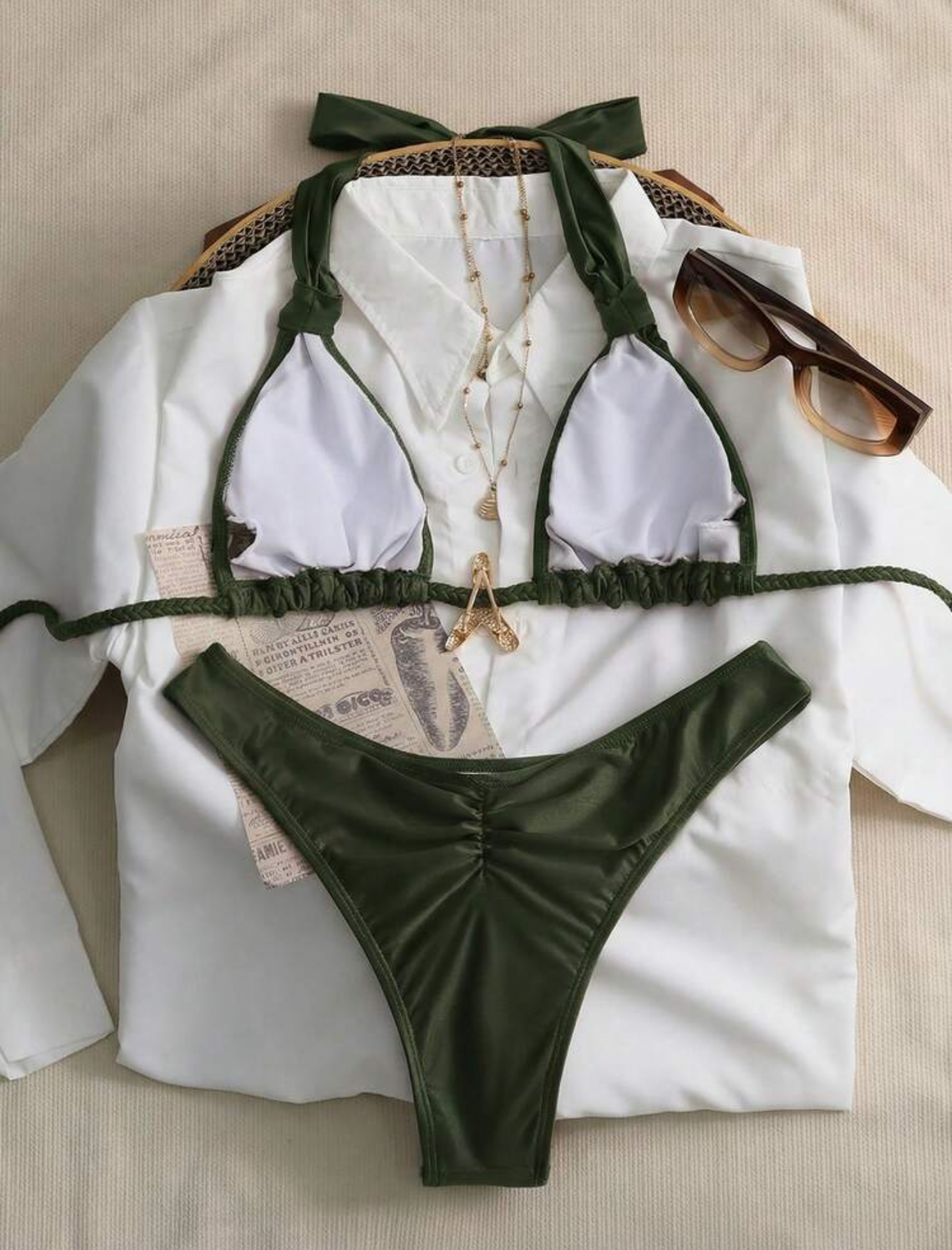Bikini Satén Tipo Semi Hilo
