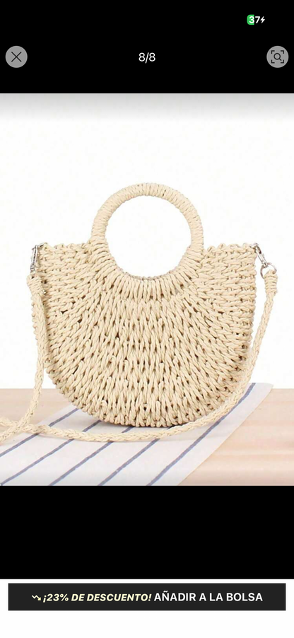 Cartera de paja (individual)