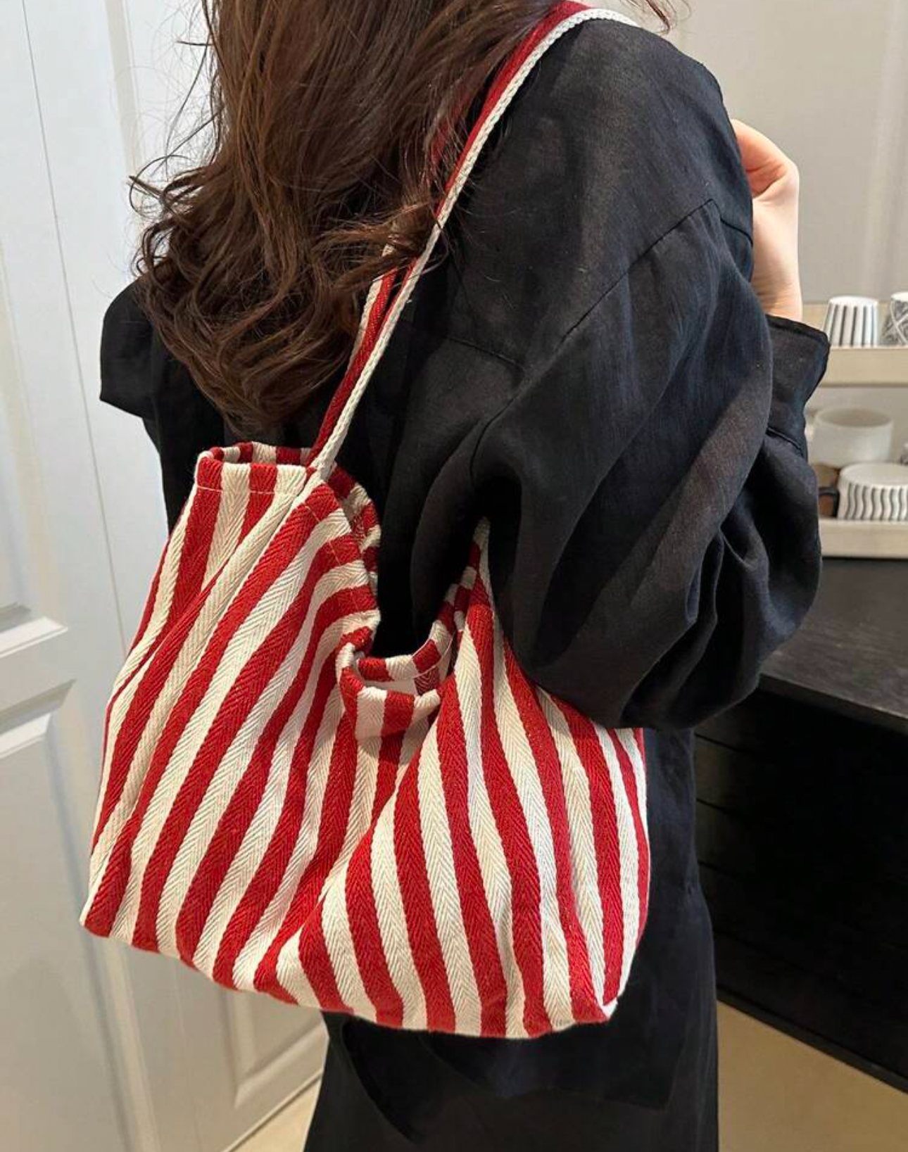 Bolso cartera de tela