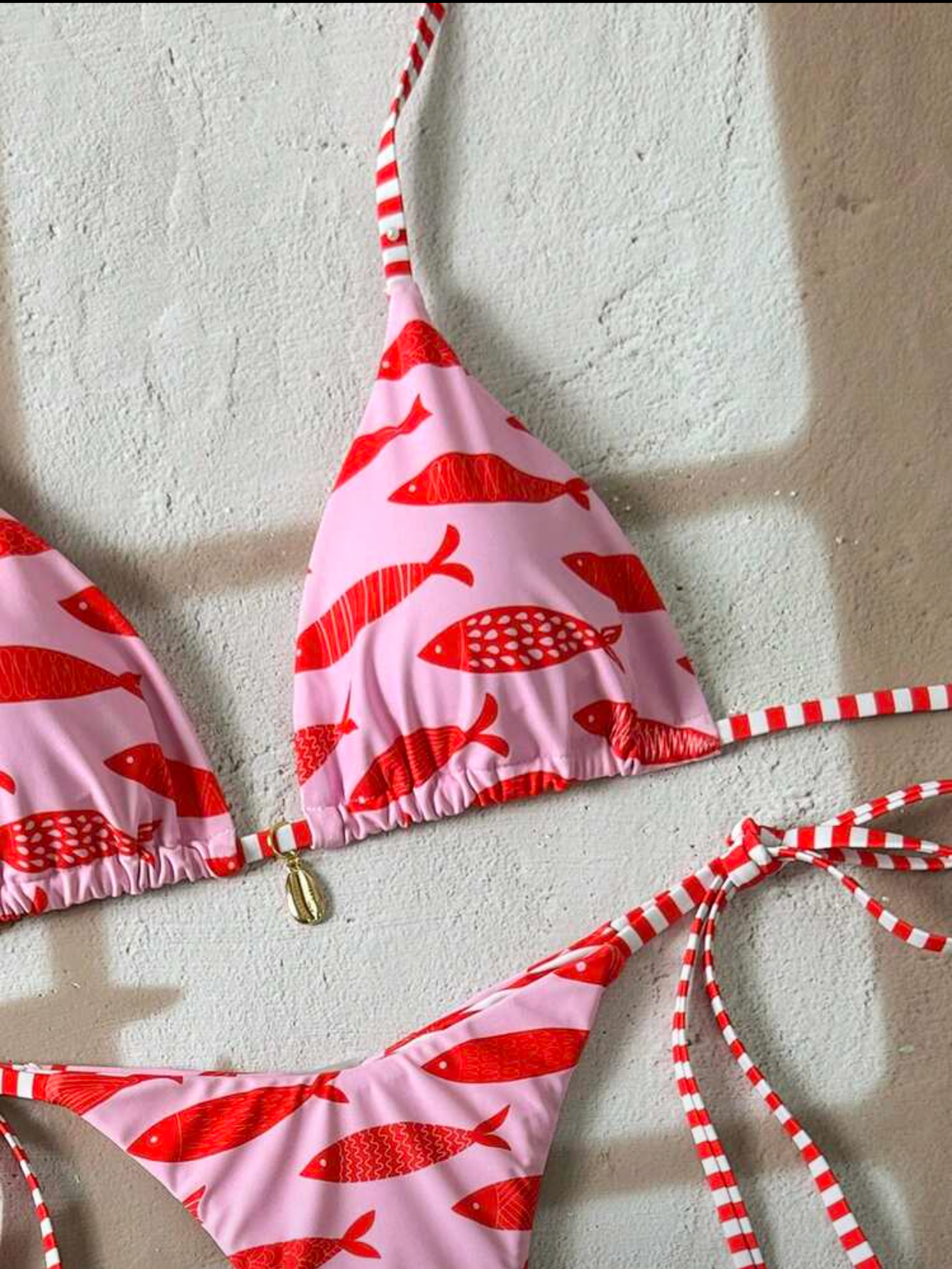 Bikini reversible ajustable 2 en 1 estampado