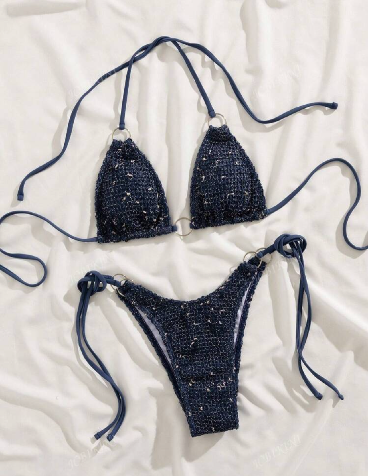 Bikini ajustable con malla