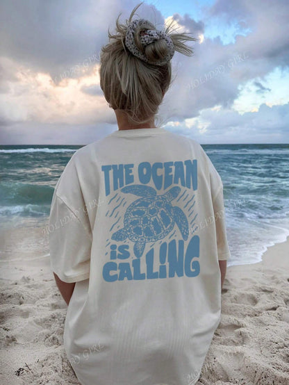 Camiseta Oversize estampada