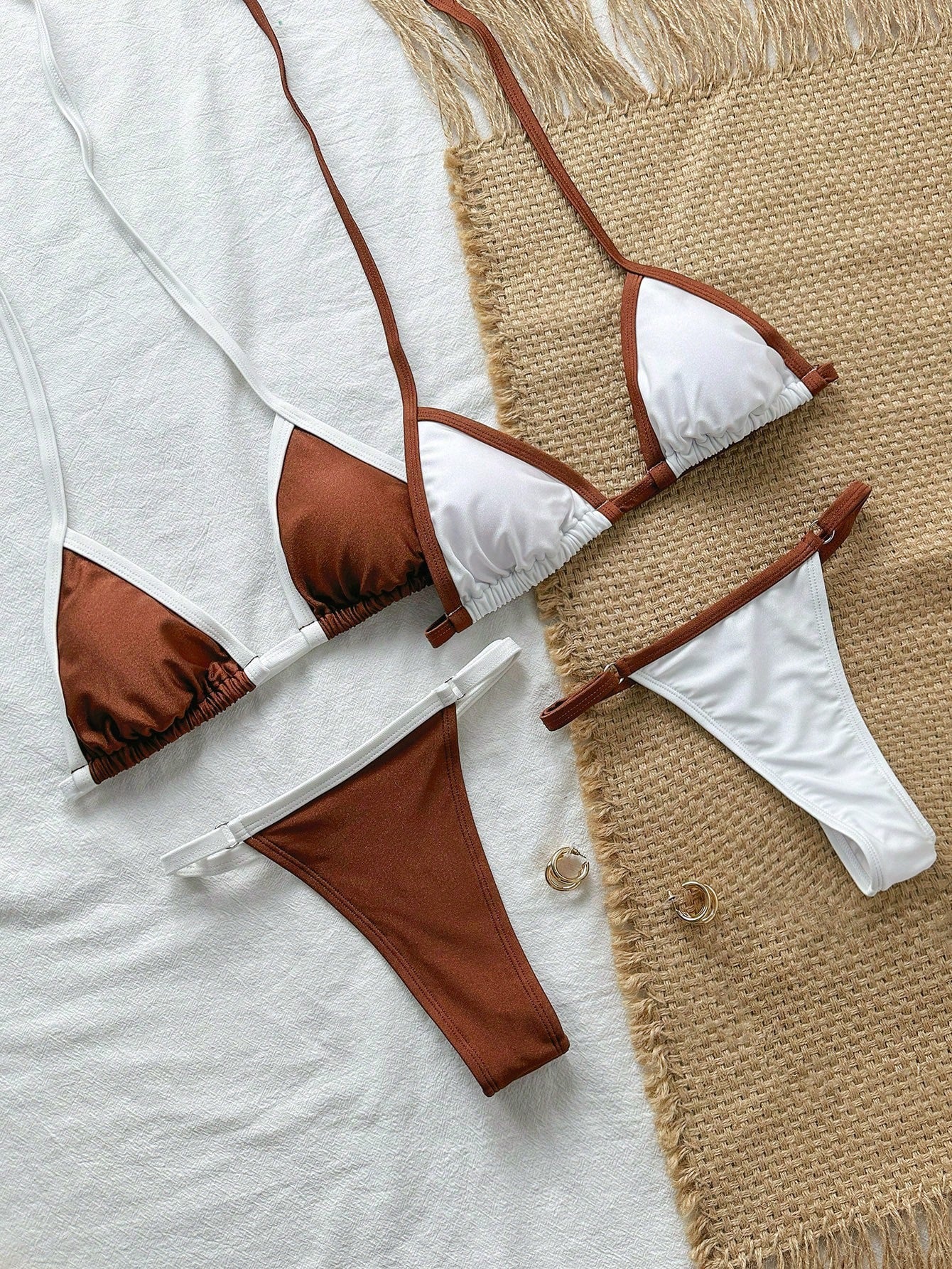 Bikini semi hilo bi color (individual)