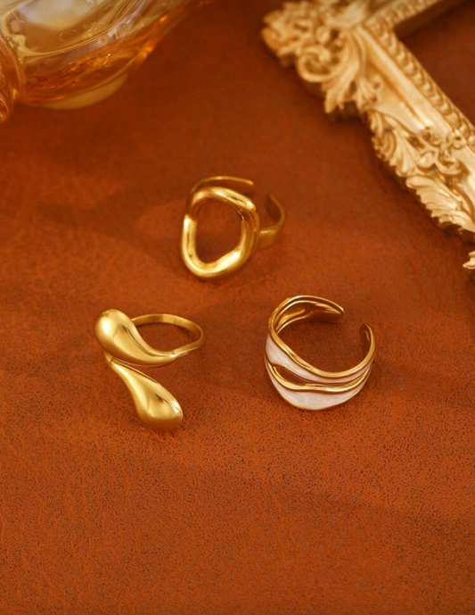 Anillo de acero inoxidable INDIVIDUALES